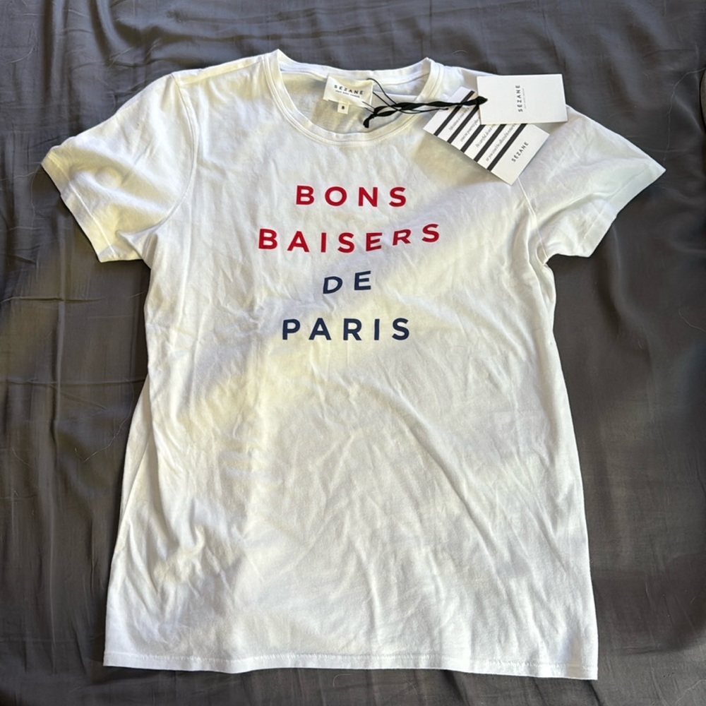 Sezane graphic tee
